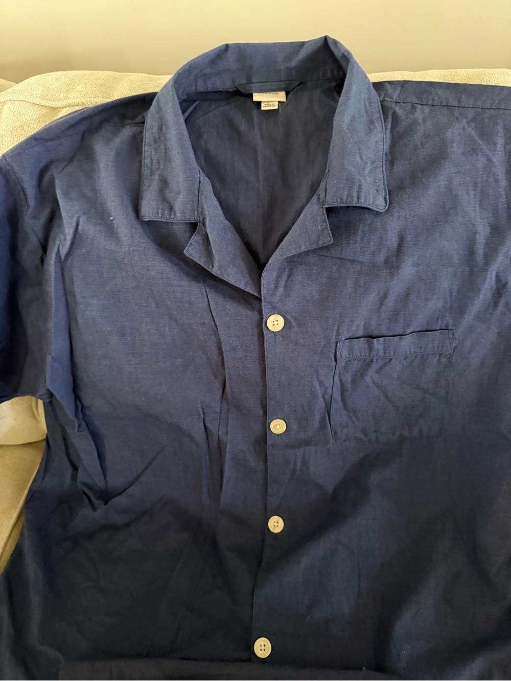NEW Men’s Navy 100% cotton  pajamas